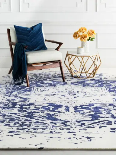 Surya Aviana Velvet Pillow - Navy | Thumbnail 6 Surya Aviana Velvet Pillow - Navy | Thumbnail 6