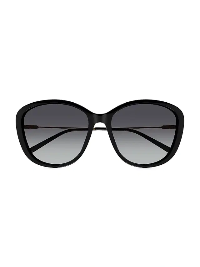 Chloé Women's Elys 59MM Round Sunglasses - Black