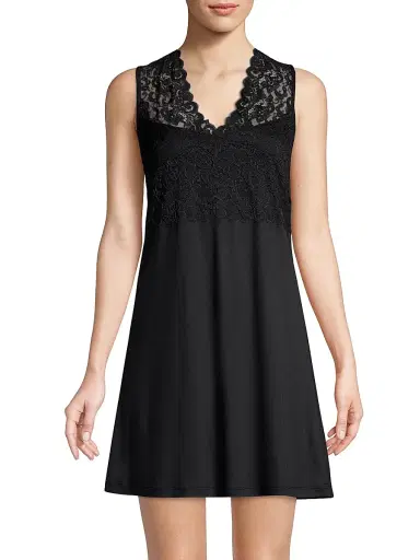 Hanro Women's Moments Lace Tank Night Gown | Thumbnail 3