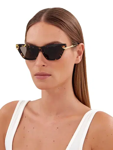 Bottega Veneta Women's Combi Acetate 54MM Cat-Eye Sunglasses - Havana | Thumbnail 2 Bottega Veneta Women's Combi Acetate 54MM Cat-Eye Sunglasses - Havana | Thumbnail 2