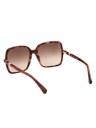 Max Mara Women's 60MM Square Sunglasses - Dark Brown Gradient | Thumbnail 5 Max Mara Women's 60MM Square Sunglasses - Dark Brown Gradient | Thumbnail 5