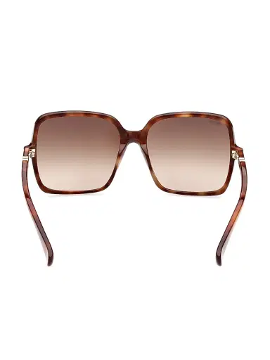 Max Mara Women's 60MM Square Sunglasses - Dark Brown Gradient | Thumbnail 6 Max Mara Women's 60MM Square Sunglasses - Dark Brown Gradient | Thumbnail 6