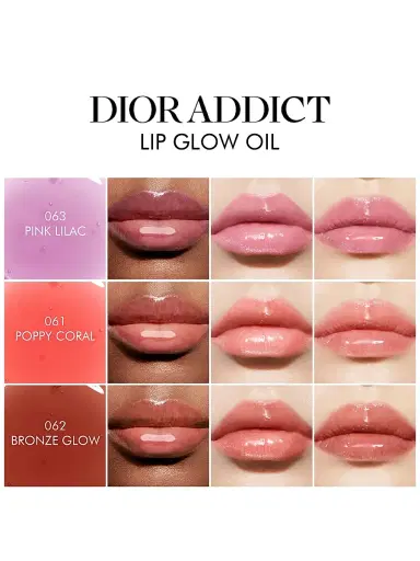 DIOR Women's Dior Addict Lip Glow Oil - 063 Pink Lilac | Thumbnail 7