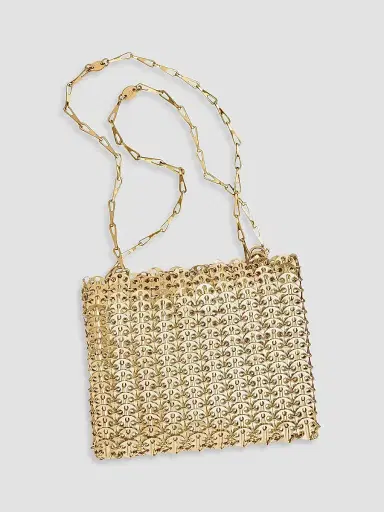 Rabanne Women's 1969 Iconic Shoulder Bag - Light Gold | Thumbnail 3