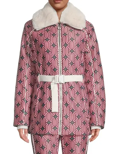 Fusalp Women's Clea Sixties Faux Fur-Trimmed Jacket - Sixties | Thumbnail 3