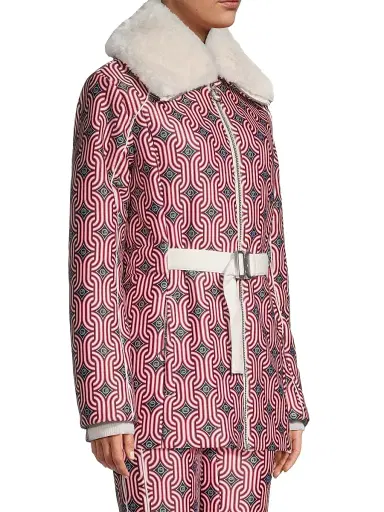 Fusalp Women's Clea Sixties Faux Fur-Trimmed Jacket - Sixties | Thumbnail 4