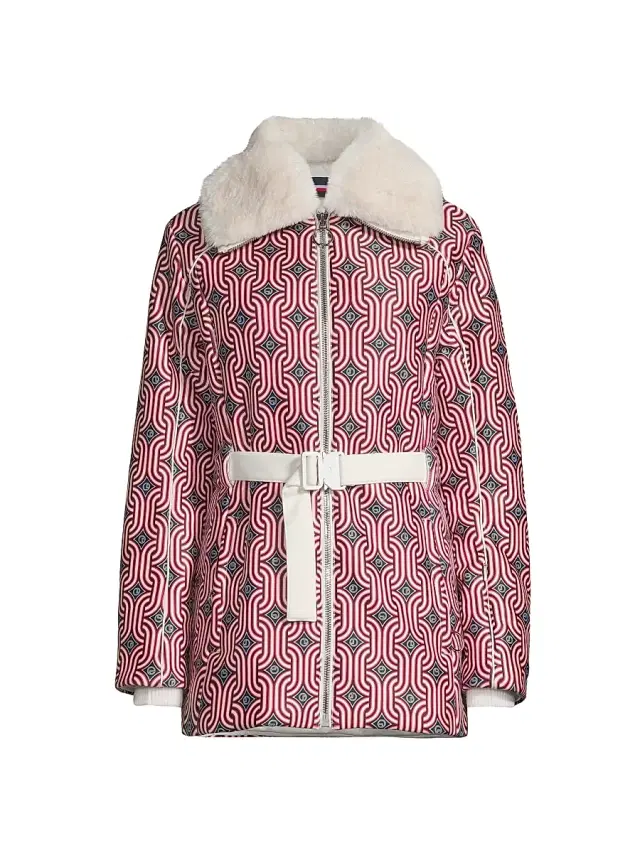 Fusalp Women's Clea Sixties Faux Fur-Trimmed Jacket - Sixties