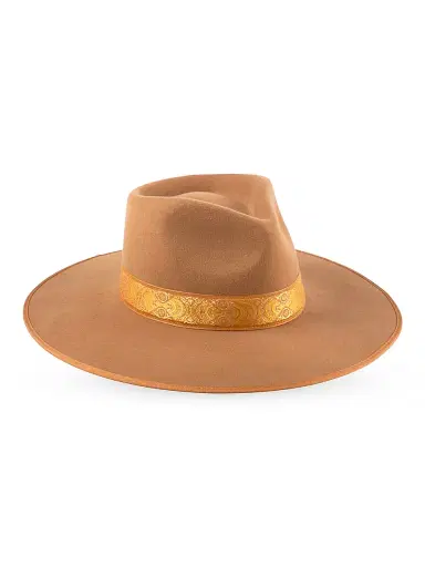 Lack of color Women's Teak Rancher Special Wool Fedora | Thumbnail 2