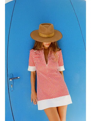 Lack of color Women's Teak Rancher Special Wool Fedora | Thumbnail 3