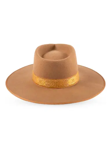 Lack of color Women's Teak Rancher Special Wool Fedora | Thumbnail 4