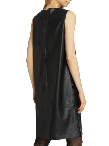 Kobi Halperin Women's Graylen Faux Leather Shift Dress | Thumbnail 5