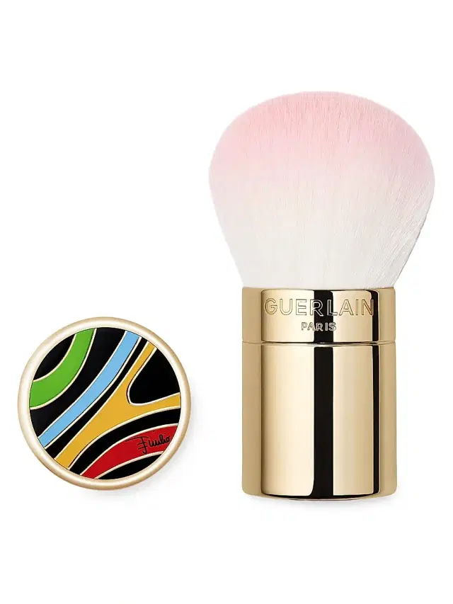 Women's Guerlain X Pucci Marmo Météorites Brush & Pouch