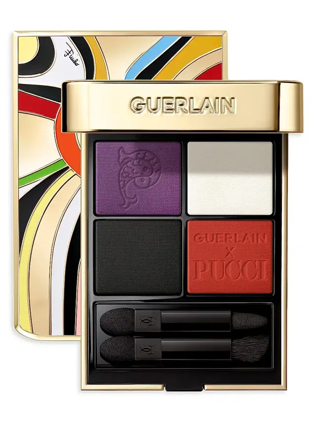 Women's Pucci x Guerlain Ombres G Marmo Vibe Eyeshadow Quad - 045 Marmo Vibe