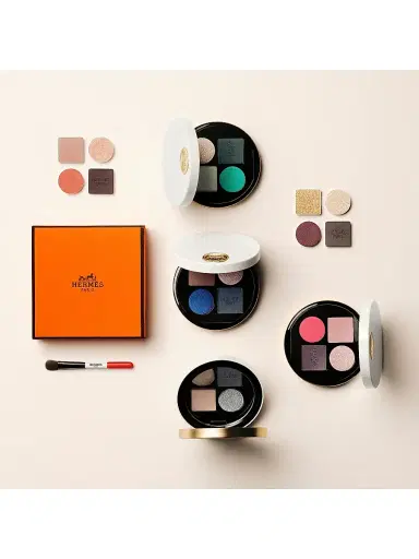 HERMÈS Women's Ombres d'Hermès Eye Shadow Quartet - 06 Ombres Mordorees | Thumbnail 5
