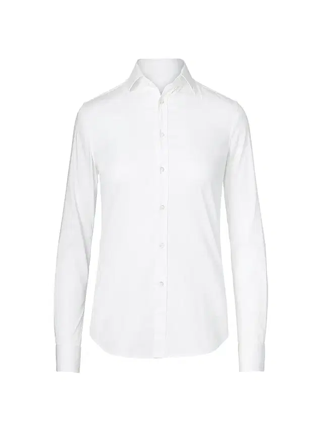 Women's Iconic Style Charmain Stretch Sateen Shirt - White