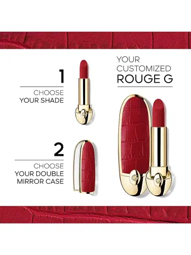 GUERLAIN Women's Rouge G Customizable Lipstick Refill - 520 Le Rouge Profond Velvet | Thumbnail 3 GUERLAIN Women's Rouge G Customizable Lipstick Refill - 520 Le Rouge Profond Velvet | Thumbnail 3