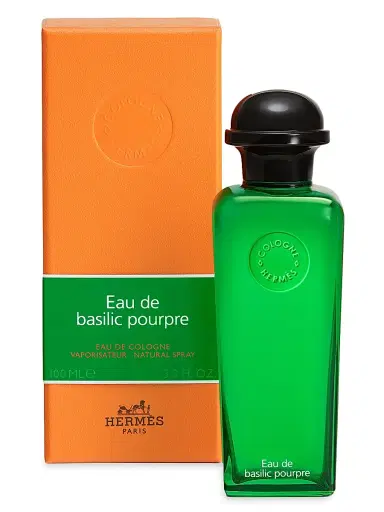 HERMÈS Women's Eau De Basilic Pourpre Eau De Cologne 3.3 oz | Thumbnail 5