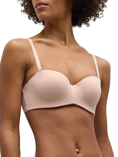 Chantelle Women's Norah Strapless Bra - Rose - Size 36G | Thumbnail 3