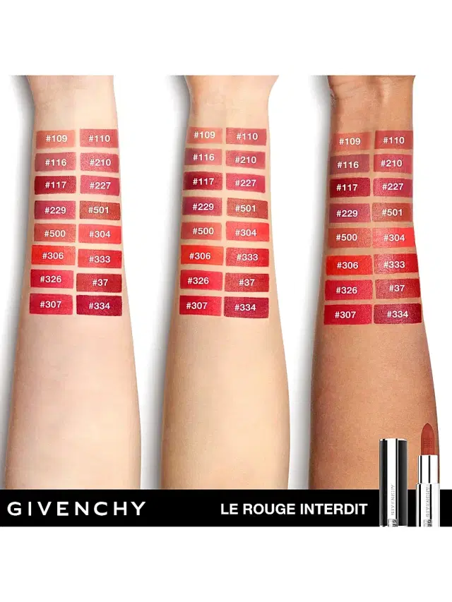 Women's Le Rouge Interdit Intense Silk Lipstick - N500 Brun Mocha 0.1 oz