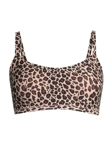 Chantelle Women's SoftStretch Scoop Bralette - Leopard - Size XS | Thumbnail 1