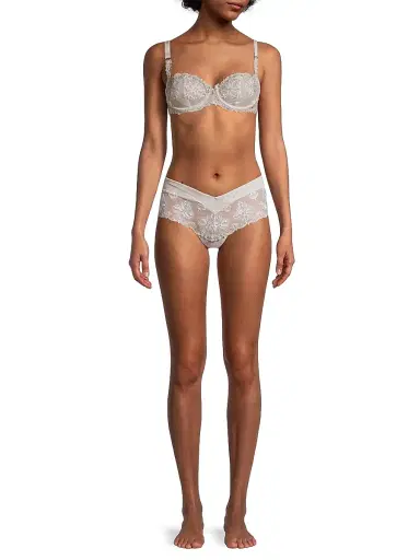 Chantelle Women's Champs Elysse Lace Embroidered Hipster | Thumbnail 2 Chantelle Women's Champs Elysse Lace Embroidered Hipster | Thumbnail 2