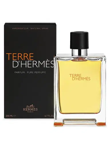 HERMÈS Men's Terre d'Hermès Perfume - Size 2.5 oz | Thumbnail 3 HERMÈS Men's Terre d'Hermès Perfume - Size 2.5 oz | Thumbnail 3