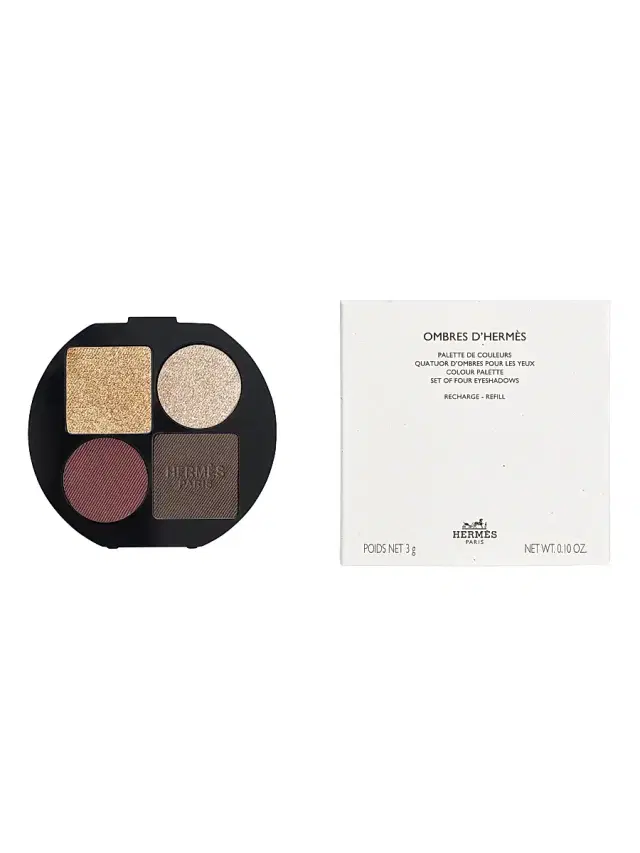Women's Ombres d'Hermès Eye Shadow Quartet Refill - 06 Ombres Mordorees