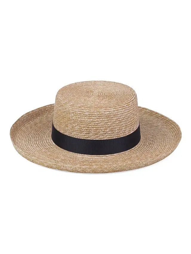Lack of Color Women's The Violette Straw Boater Hat - Natural