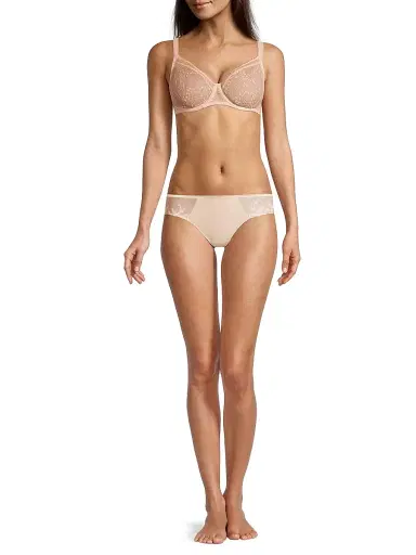 Simone Pérèle Women's Comete Lace Underwire Bra - Pinky Sand - Size 36H | Thumbnail 2