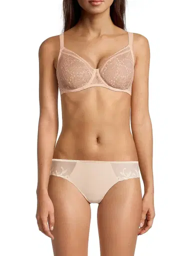 Simone Pérèle Women's Comete Lace Underwire Bra - Pinky Sand - Size 36H | Thumbnail 3