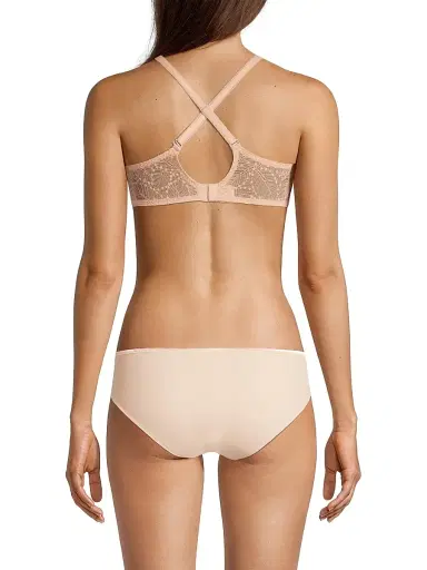 Simone Pérèle Women's Comete Lace Underwire Bra - Pinky Sand - Size 36H | Thumbnail 6