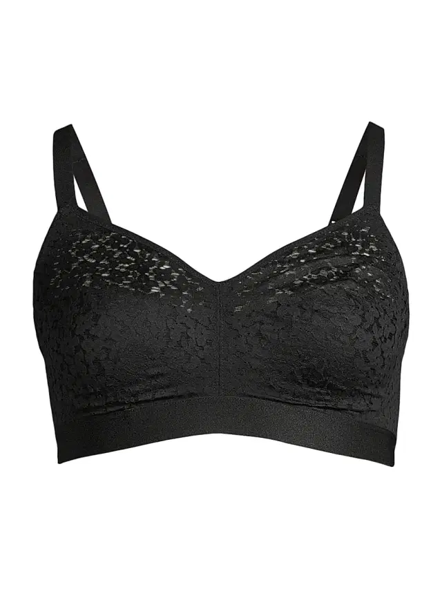 Women's Norah Wirefree Bra - Black