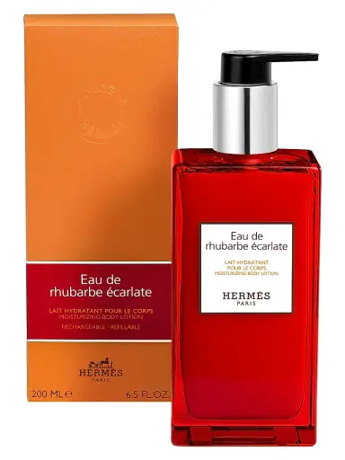 HERMÈS Eau De Rhubarbe Écarlate Moisturizing Body Lotion | Thumbnail 2
