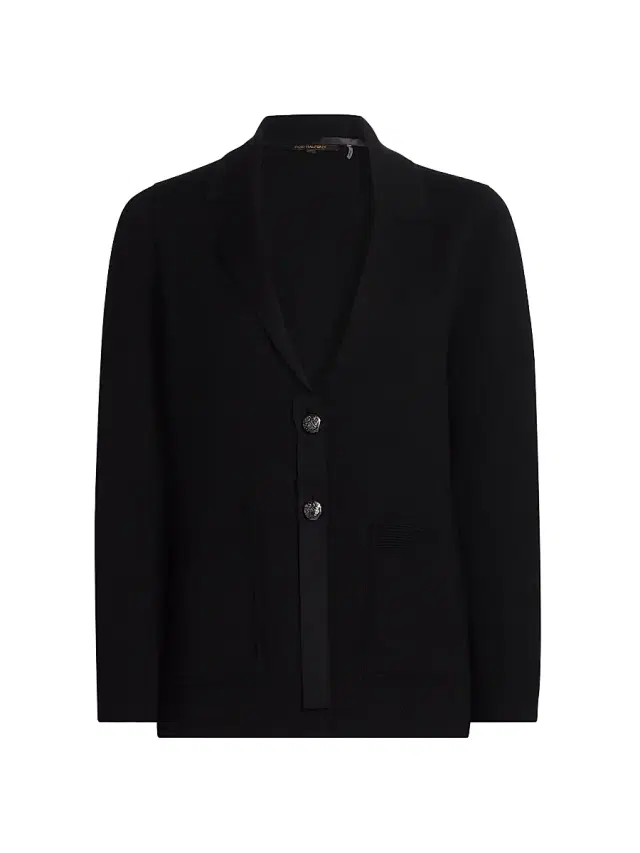 Kobi Halperin Women's Clove Tailored Wool-Blend Sweater - Black