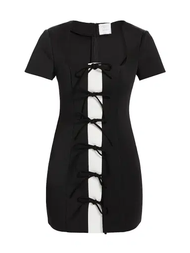 As It May Women's Koresma Colorblocked Bowtie Minidress | Thumbnail 1 As It May Women's Koresma Colorblocked Bowtie Minidress | Thumbnail 1