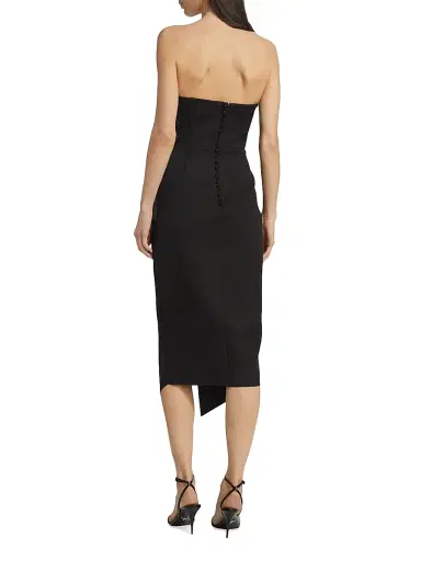 Elliatt Women's Reception Ruffled Cocktail Dress - Black | Thumbnail 5