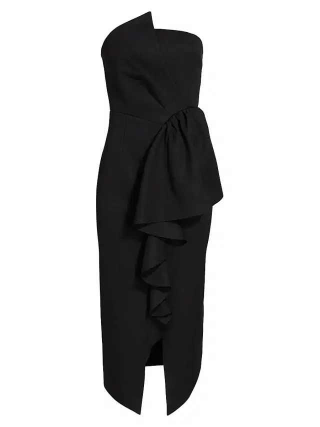 Elliatt Women's Reception Ruffled Cocktail Dress - Black