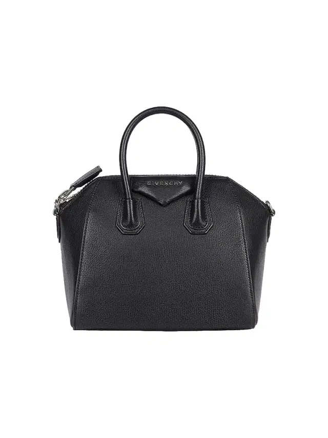 Givenchy Women's Mini Antigona Bag in Grained Leather - Black