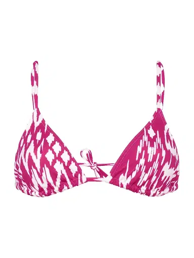 Eres Women's Sun Ikat Triangle Bikini Top - Imprime Wind Sunset - Size 10 | Thumbnail 1 Eres Women's Sun Ikat Triangle Bikini Top - Imprime Wind Sunset - Size 10 | Thumbnail 1