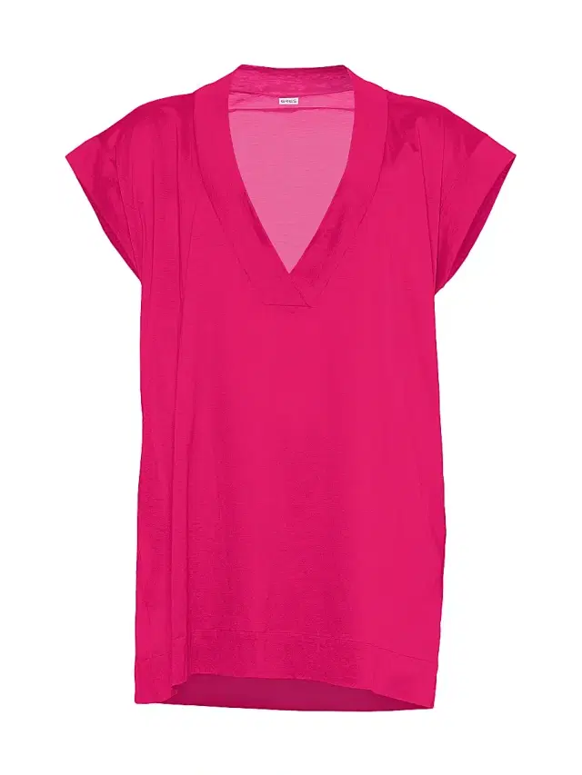 ERES Women's Renee Relaxed V-Neck Cover-Up - Smile