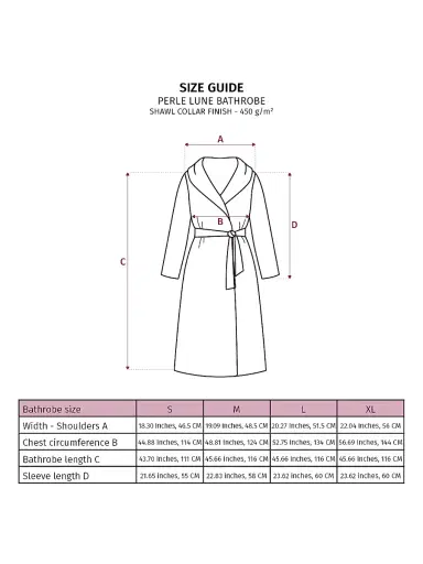 Anne de Solène Women's Perle Lune Cotton Bathrobe - White - Size XL | Thumbnail 5