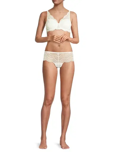 Simone Pérèle Women's Karma Molded Lace Bra - Peau Rose - Size 38F | Thumbnail 2
