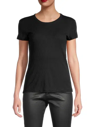 MAJESTIC FILATURES Women's Cotton-Blend Crewneck Short-Sleeve T-Shirt | Thumbnail 3 MAJESTIC FILATURES Women's Cotton-Blend Crewneck Short-Sleeve T-Shirt | Thumbnail 3