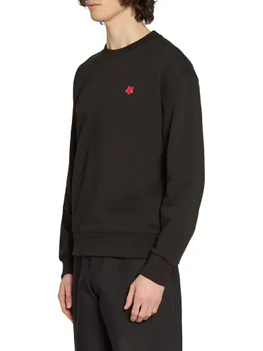 KENZO Men's Boke Flower Cotton Sweatshirt - Black - Size XL | Thumbnail 3