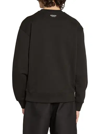 KENZO Men's Boke Flower Cotton Sweatshirt - Black - Size XL | Thumbnail 4