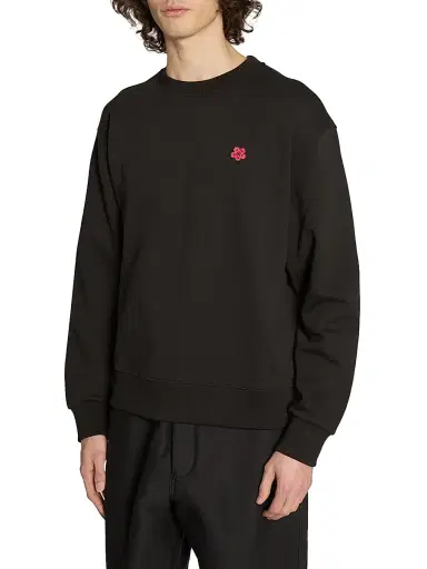 KENZO Men's Boke Flower Cotton Sweatshirt - Black - Size XL | Thumbnail 5