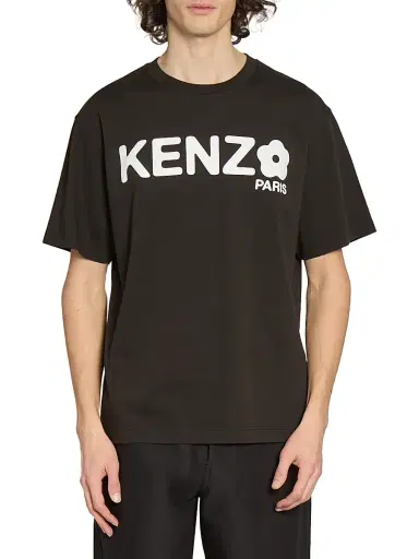 KENZO Men's Boke 2.0 Logo Cotton Oversized T-Shirt | Thumbnail 3 KENZO Men's Boke 2.0 Logo Cotton Oversized T-Shirt | Thumbnail 3