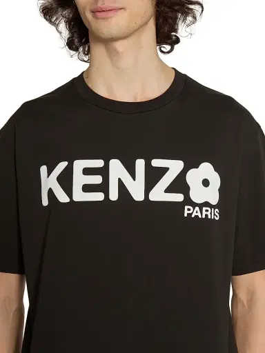 KENZO Men's Boke 2.0 Logo Cotton Oversized T-Shirt | Thumbnail 6 KENZO Men's Boke 2.0 Logo Cotton Oversized T-Shirt | Thumbnail 6