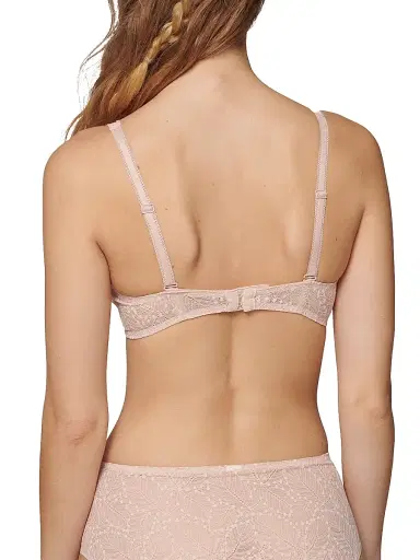 Simone Pérèle Women's Comete Lace Wireless Bralette - Pink Sand - Size 36E | Thumbnail 3