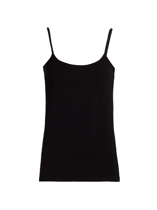 Majestic Filatures Women's Classic Stretch Tank Top - Noir